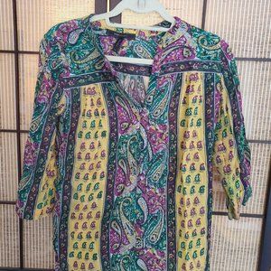 BCBG Camila Top *Yellow and Gold